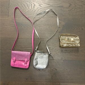 Tommy & Gymboree girls assorted purses 2 EUC/1 new